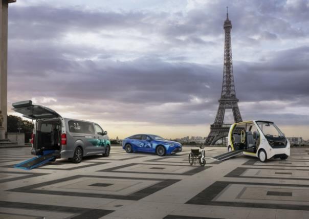 Toyota ist Mobilitätspartner der Olympischen und der Paralympischen Spiele in Paris.  Foto: Autoren-Union Mobilität/Toyota